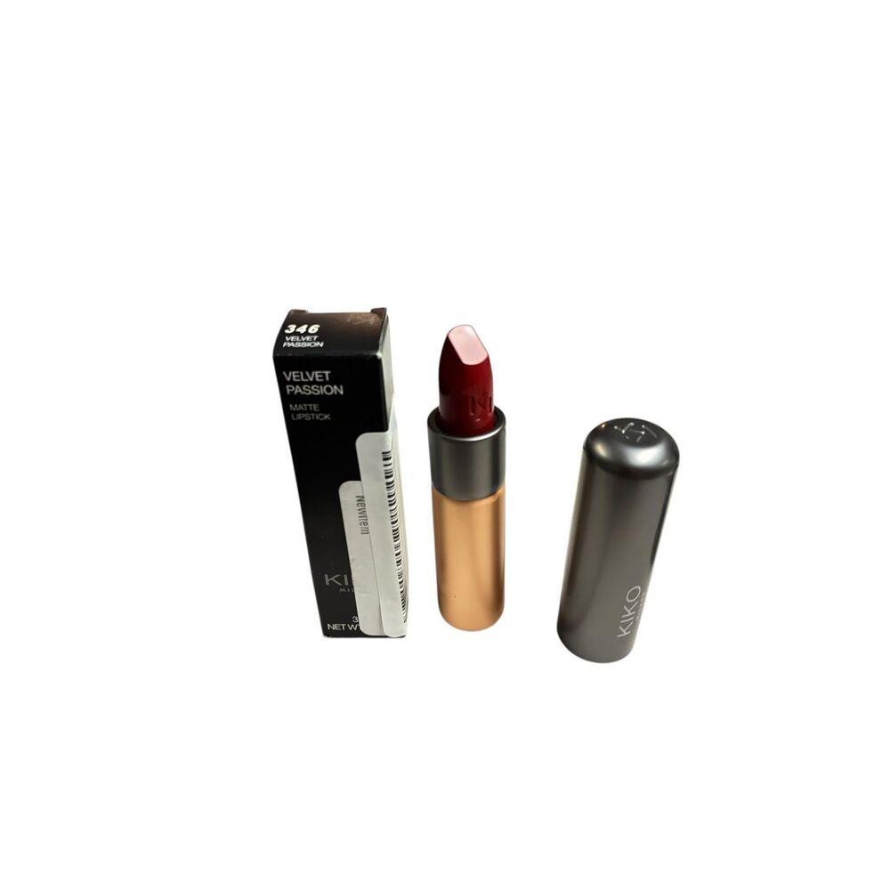 KIKO Milano Velvet Passion Matte Lipstick‎ 346 Velvet Passion NIB